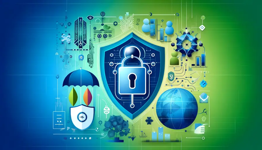 Blue and green-themed illustration of effective strategies to safeguard machine learning models from theft, featuring security symbols, machine learning icons, and protection diagrams.