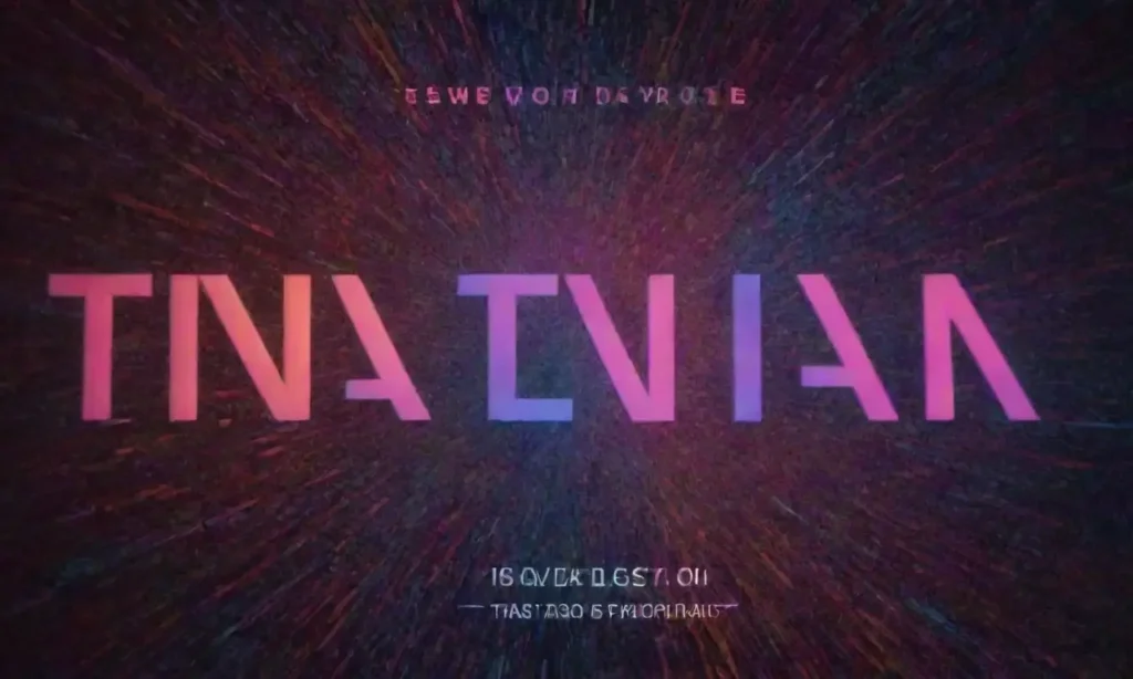 A vibrant design merges text and images